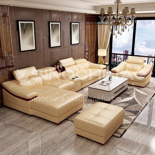 HH-A3# Living room modern simple multifunctional sofa combination + two material options + multiple color options